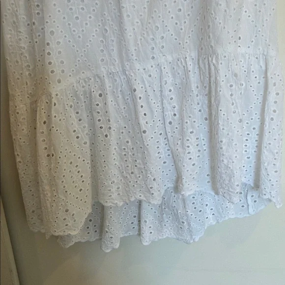 Joie White Eyelet Midi Skirt - Picture 3 of 6